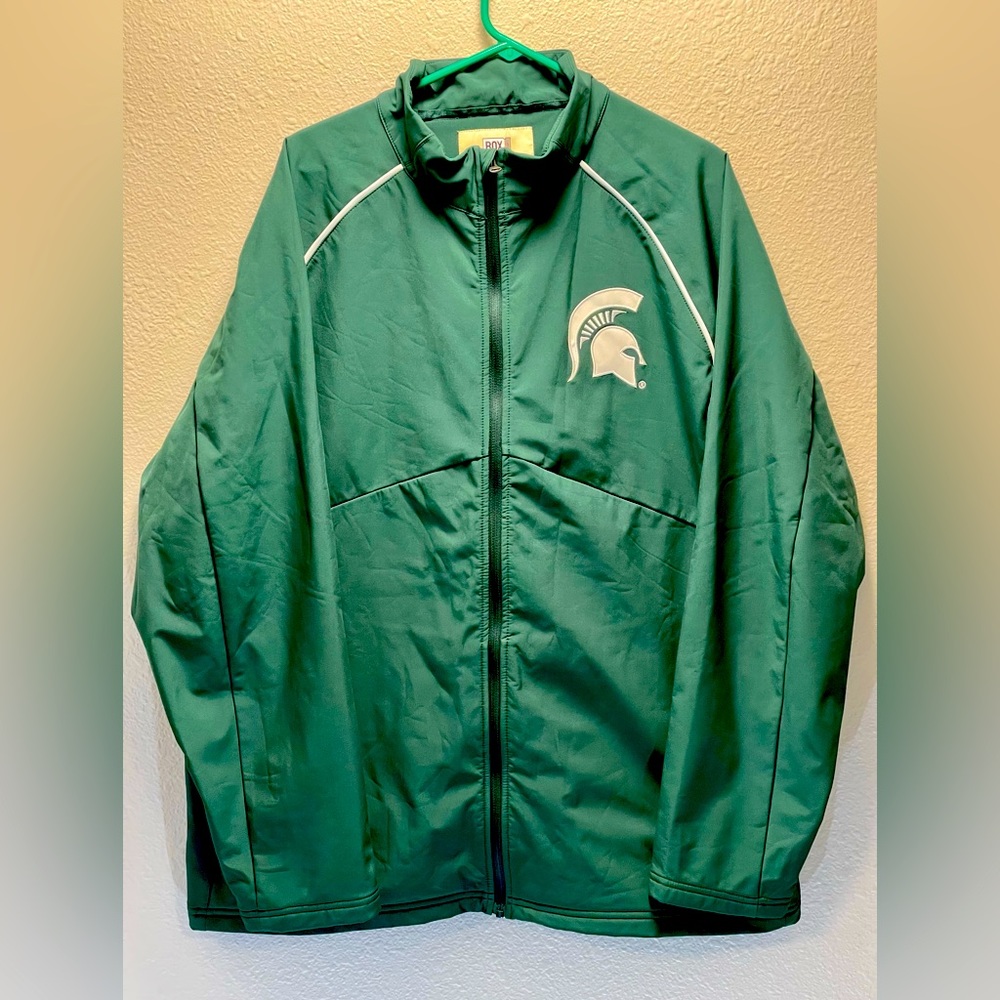 Michigan State Spartans Zip Up Jacket- XXXL